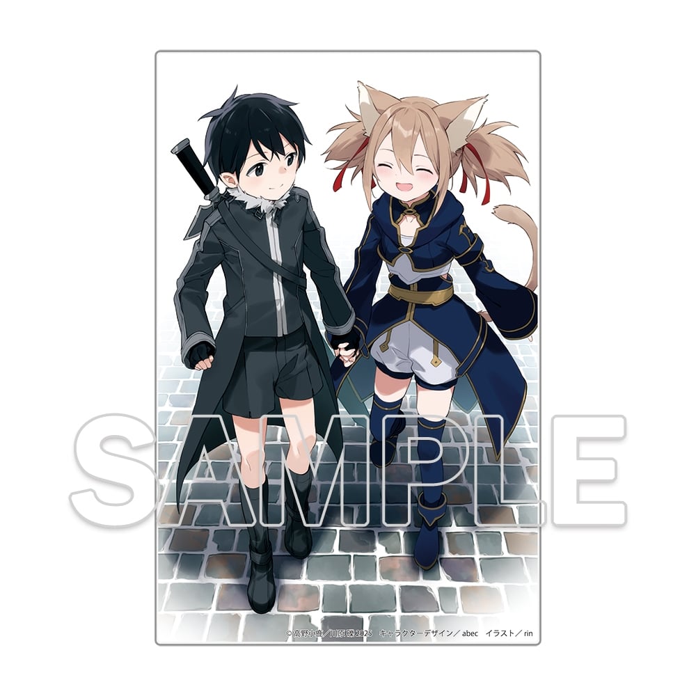 『ソードアート・オンライン IF』アクリルプレート Ver.高野小鹿×rin