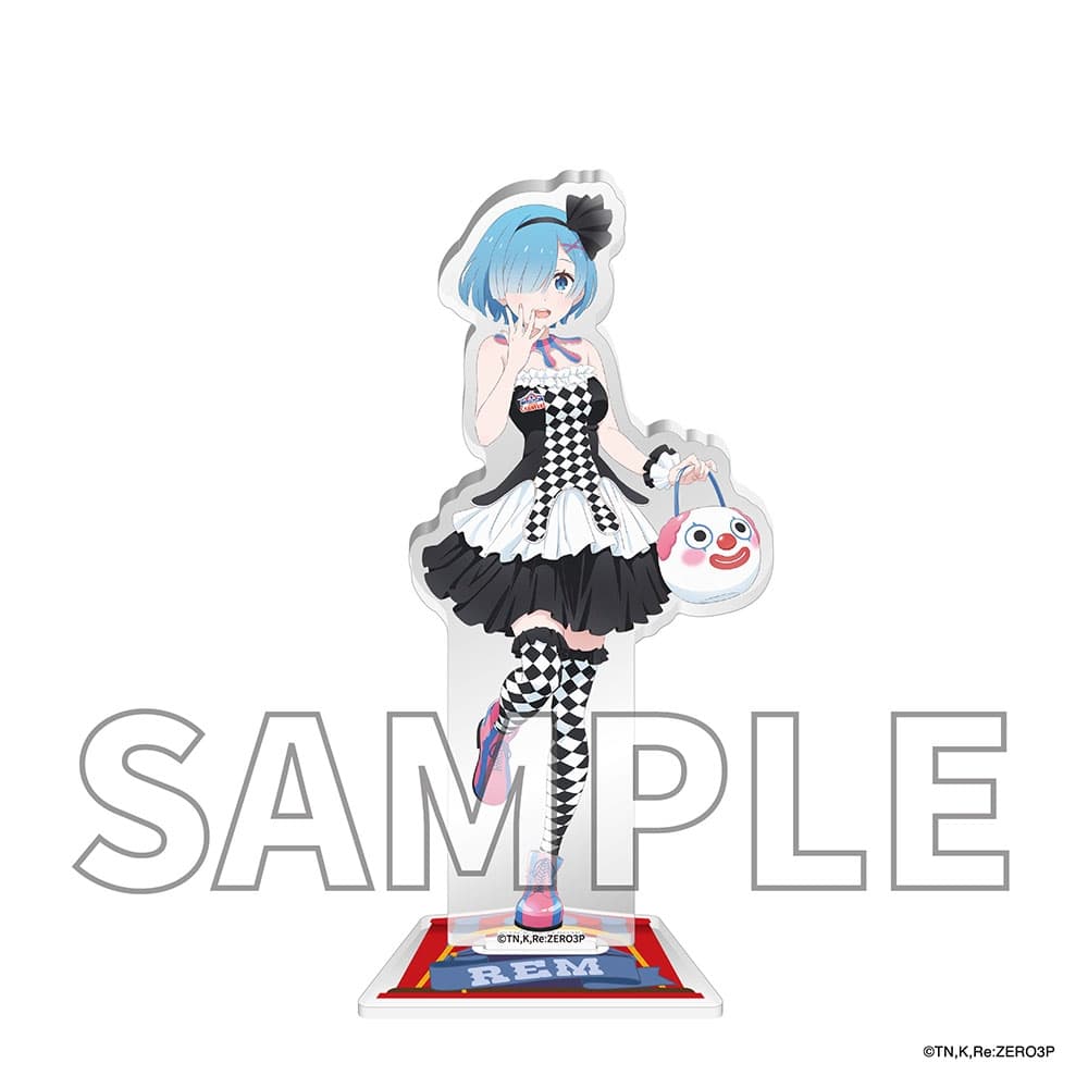 【二次受注】「Re:ゼロから始める異世界生活」アクリルスタンドフィギュア CARNIVAL ver. レム