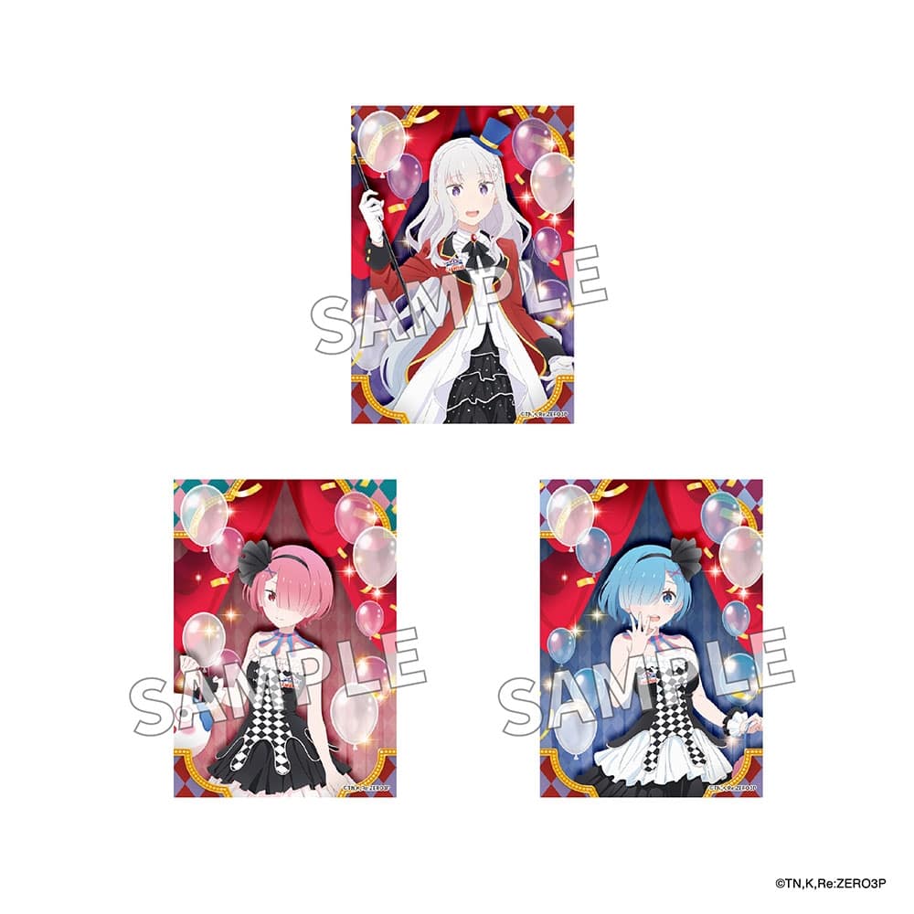【二次受注】「Re:ゼロから始める異世界生活」ブロマイドセット CARNIVAL ver.